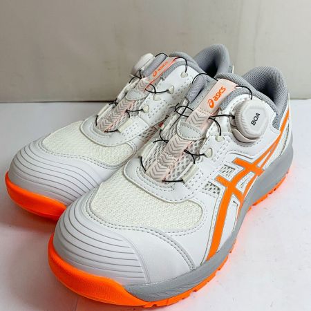  アシックス WINJOB CP219 BOA　22.5cm　安全靴/作業靴 WINJOB CP219 BOA SHOCKING ORANGE x オレンジ