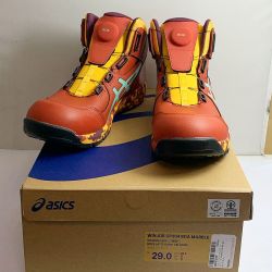 ♭♭ アシックス WINJOB CP304　 BOA MARBLE　サイズ29.0㎝　安全靴/作業靴 WINJOB CP219 BOA MARBLE LIGHT CELADON x セラドン Sランク