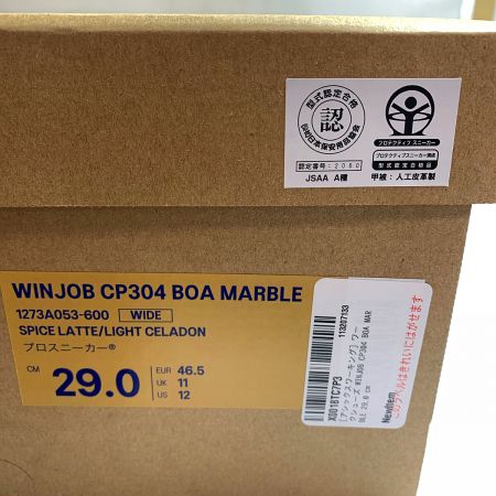  アシックス WINJOB CP304 BOA MARBLE　安全靴　29.0cm WINJOB CP219 BOA MARBLE LIGHT CELADON x セラドン