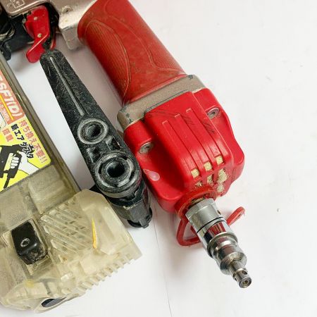  MAX マックス スーパーネイラ　ケース付　15~55mm HA-55SF1 レッド