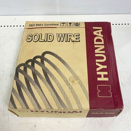  HYUNDAI 0.9mm 20kg SOLID WIRE 溶接ワイヤ　箱に傷みあり SM-70