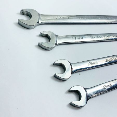  Snap-on スナップオン オープンエンドスピードレンチ  4本まとめ SRSM