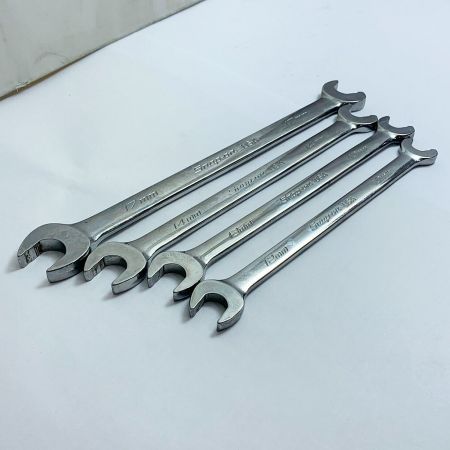  Snap-on スナップオン オープンエンドスピードレンチ  4本まとめ SRSM