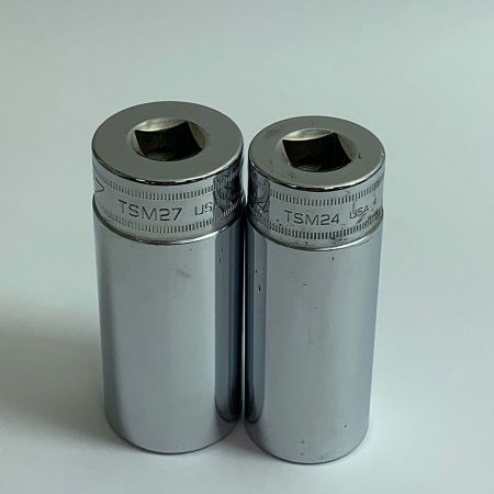  Snap-on スナップオン ソケット2個まとめ　 TSM24/TSM27