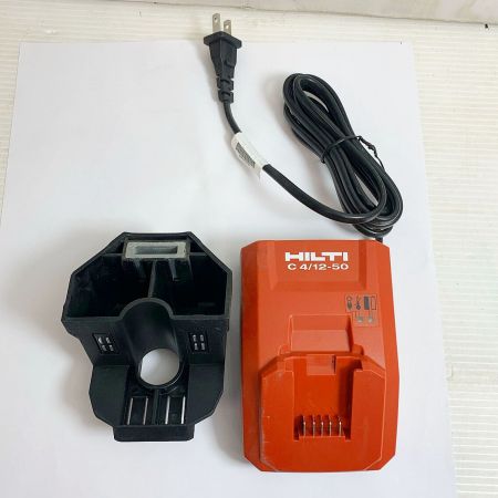 Hilti ヒルティ レーザー墨出し器 【通電のみ確認】10.8V　充電器、バッテリ、三脚、ケース付き PM40-MG レッド