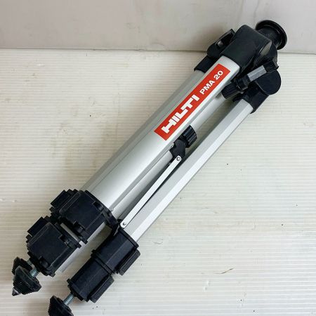  Hilti ヒルティ レーザー墨出し器 【通電のみ確認】10.8V　充電器、バッテリ、三脚、ケース付き PM40-MG レッド