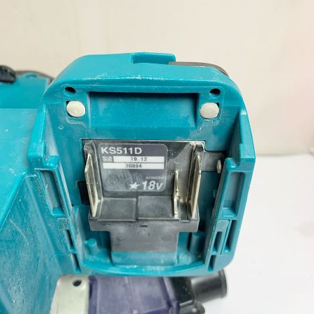  MAKITA マキタ 18V　125ｍｍ　充電式防じんマルノコ　本体のみ　2019.12製造 KS511D