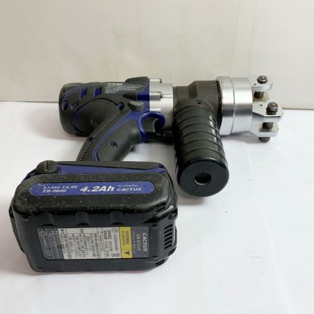  CACTUS  カクタス コードレス電動油圧式圧着工具 充電器・充電池1個・ケース付 14.4v  EV-250L