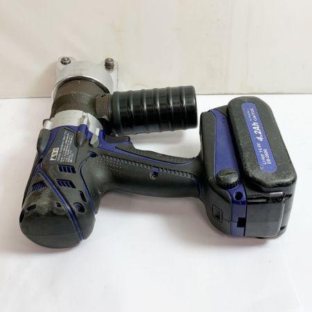  CACTUS  カクタス コードレス電動油圧式圧着工具 充電器・充電池1個・ケース付 14.4v  EV-250L