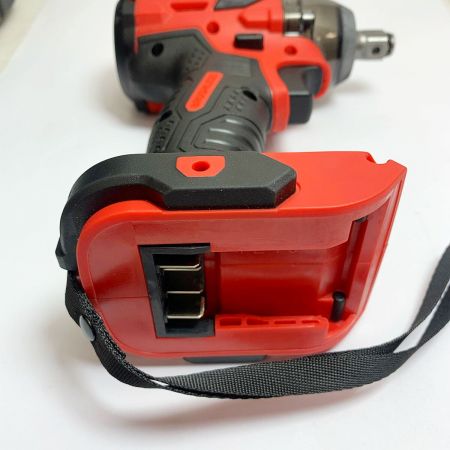  UBERMANN 充電式インパクトレンチ　12.7ｍｍ角　5.0ＡＨセット　充電器・充電池1個・ケース付 18v UB18VIWBL50BPCG レッド