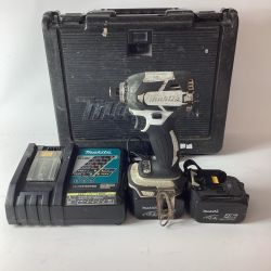 MAKITA マキタ インパクトドライバ 充電器・充電池2個・ケース付 14.4v TD137D Cランク