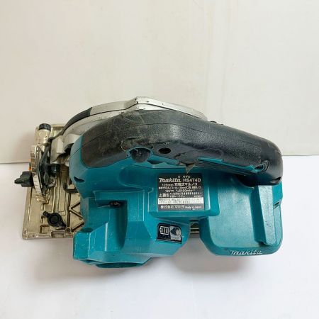  MAKITA マキタ 125ｍｍ　18Ｖ　充電式丸ノコ　本体のみ　キズあり　2021年2月製造 HS474D グリーン
