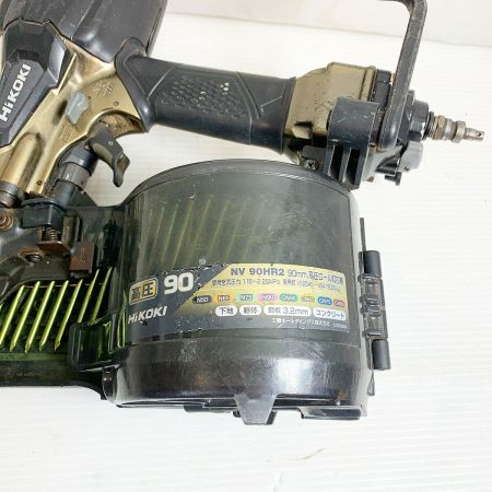  HiKOKI ハイコーキ 90mm 高圧ロール釘打機　ケース付 NV90HR2