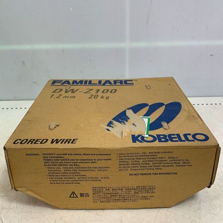  KOBELCO FAMILIARC CORED WIRE 1.2mm 20kg DW-Z100