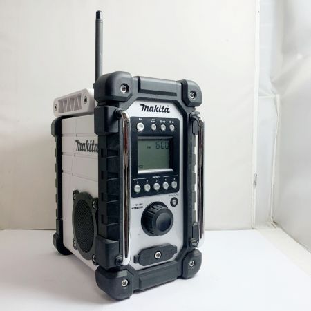 MAKITA マキタ 18Ｖ　充電式ラジオ　 MR107 ホワイト x ブラック