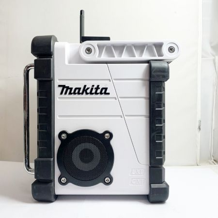  MAKITA マキタ 18Ｖ　充電式ラジオ　 MR107 ホワイト x ブラック