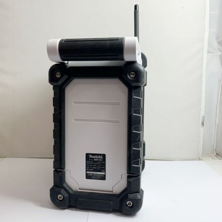  MAKITA マキタ 18Ｖ　充電式ラジオ　 MR107 ホワイト x ブラック