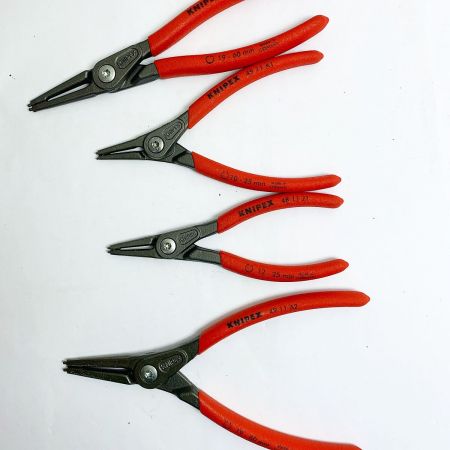  KNIPEX クニペックス スナップリングプライヤ 4本セット