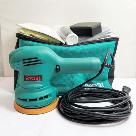  RYOBI リョービ ダブルアクションポリッシャー　2017年製　ケース付 PED-130KT グリーン