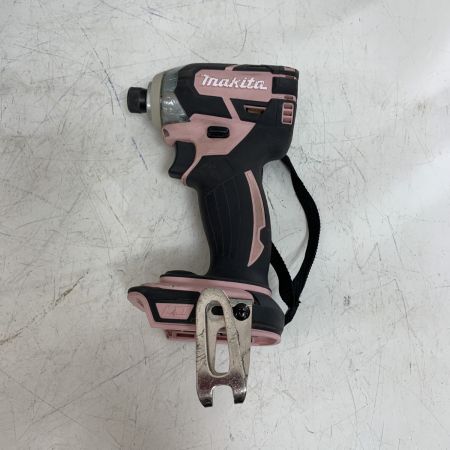  MAKITA マキタ 充電式インパクトドライバ　充電器・充電池1個（充電回数36回）・ケース付 18v  TD148DRTXP ピンク