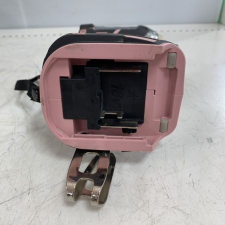 MAKITA マキタ 充電式インパクトドライバ　充電器・充電池1個（充電回数36回）・ケース付 18v  TD148DRTXP ピンク