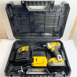 ♭♭ DEWALT インパクトレンチ　充電器・充電池2個・ケース付 18v DCF880H イエロー Bランク