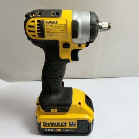  DEWALT インパクトレンチ　充電器・充電池2個・ケース付 18v DCF880H イエロー