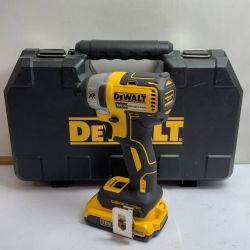 ♭♭ DEWALT インパクトドライバ　バッテリー1個　ケース付　※充電器なし DCF887 イエロー Bランク
