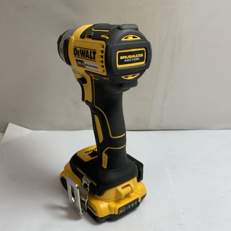  DEWALT インパクトドライバ　バッテリー1個　ケース付　※充電器なし DCF887 イエロー