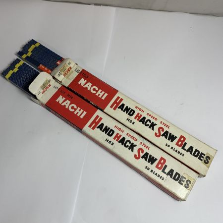  NACHI HAND HACK SAW BLADES 2箱セット 250×12×0.64　24T