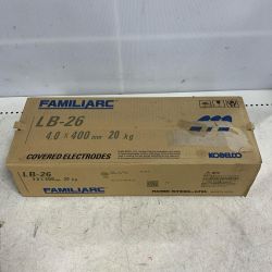♭♭ familiarc 溶接棒　4.0×400ｍｍ 4個セット　20kg LB-26 Sランク