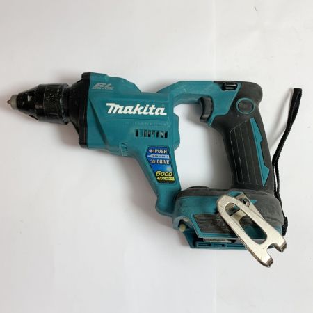  MAKITA マキタ 充電式スクリュードライバ　充電器、バッテリー2個、バッテリーアダプタ、ケース付 FS600D ブルー