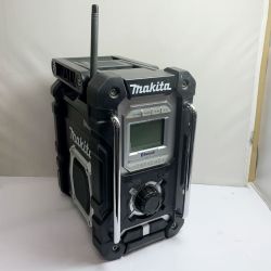 ♭♭ MAKITA マキタ  バッテリー式ラジオ　本体のみ MR108 ブラック Bランク