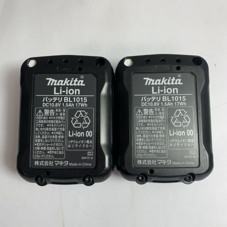  MAKITA マキタ 10.8ｖ　充電式ドライバドリル　充電器・充電池2個付　 DF331D ブルー