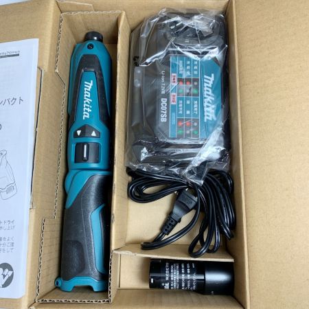  MAKITA マキタ 充電式インパクトドライバ　7.2Ｖ　充電器・充電池1個付  TD021DSHSP ブルー