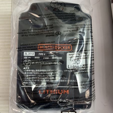  BLACK+DECKER ブラックアンドデッカー 18Ｖマルチツール 【未使用品】ケースにキズあり　充電器・充電池2個・ケース付 EVO185B1 ブラック×オレンジ