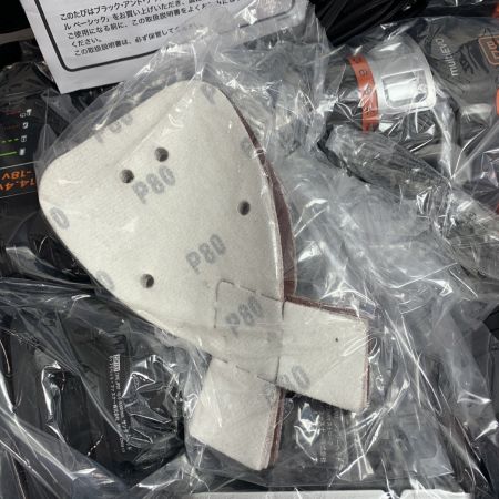  BLACK+DECKER ブラックアンドデッカー 18Ｖマルチツール 【未使用品】ケースにキズあり　充電器・充電池2個・ケース付 EVO185B1 ブラック×オレンジ