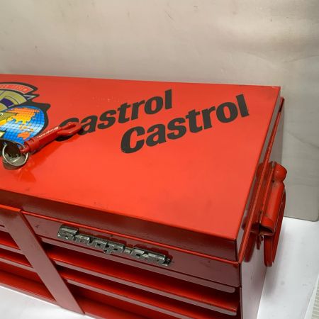 Snap-on スナップオン 工具箱　ツールBOX　1994年 USA製　鍵付　キズあり KRA33/43 レッド