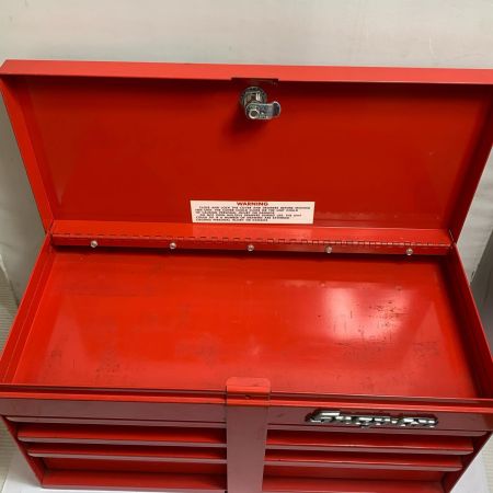  Snap-on スナップオン 工具箱　ツールBOX　1994年 USA製　鍵付　キズあり KRA33/43 レッド