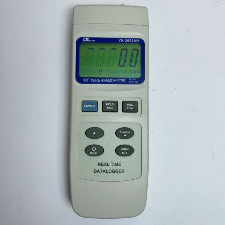  FUSO 熱線式風速風量計（風速・風量・温度）　ケース付 YK-2005AH