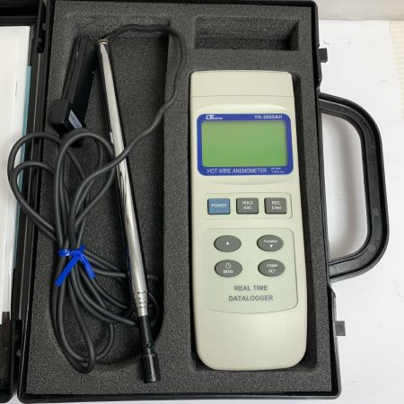  FUSO 熱線式風速風量計（風速・風量・温度）　ケース付 YK-2005AH