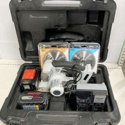 ♭♭ Panasonic パナソニック 充電パワーカッター135　充電器・充電池2個・ケース、刃付 EZ45A2 グレー Bランク