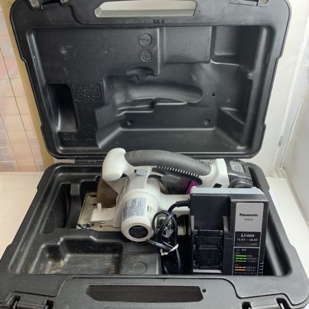  Panasonic パナソニック コードレス式 135mm 14.4v/18V パワーカッター 充電器・充電池1個・ケース付 EZ45A2 ライトグレー