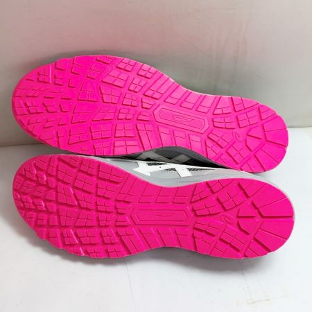  asics アシックス 安全靴　作業靴　30.0cm CP210 ミッドグレー x ホワイト