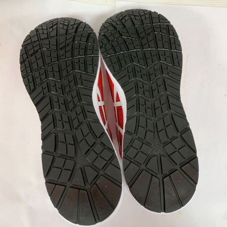  asics アシックス 安全靴　プロスニーカー　30.0cm CP219 レッド