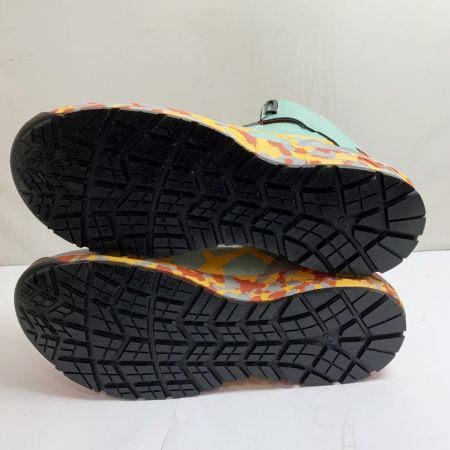  asics アシックス プロスニーカー ハイカット 安全靴　作業靴　28.0cm CP304 ラテセラドン x イエロー