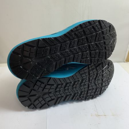  asics アシックス  プロスニーカー　安全靴　作業靴　24.0cm CP219 ラグーン x ピュアシルバー