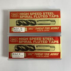  SKC ハイスピードスチール　スパイラル　フルーテッド　タップ　 M14×2.0/Ｍ12×1.75 Sランク