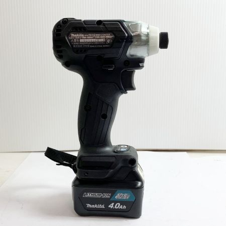  MAKITA マキタ 充電式インパクトドライバ　10.8Ｖ　充電器・充電池2個・ケース付  TD111DSMXB ブラック