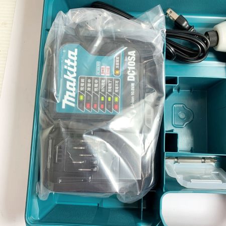  MAKITA マキタ 充電式インパクトドライバ　10.8Ｖ　充電器・充電池2個・ケース付  TD111DSMXB ブラック